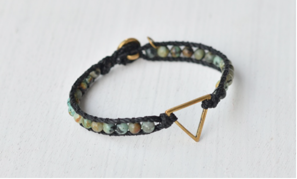 Shimmy Bracelets Seaweed Triangle