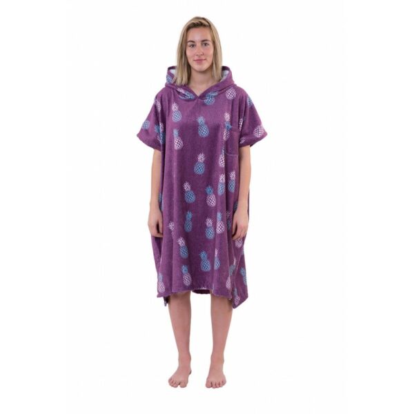 Surf-Poncho Pineapple Purple - After Essentials