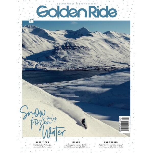 GoldenRide_Cover47_Snow is Only Frozen Water