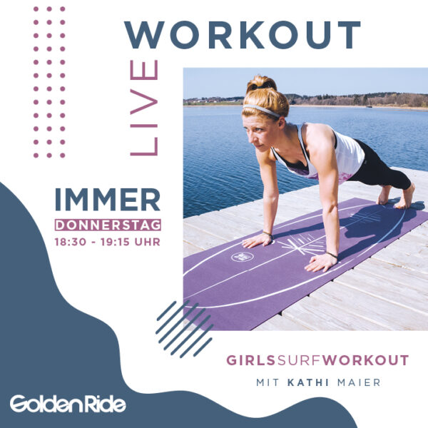 Girls Surf Workout by Golden Ride Live Session